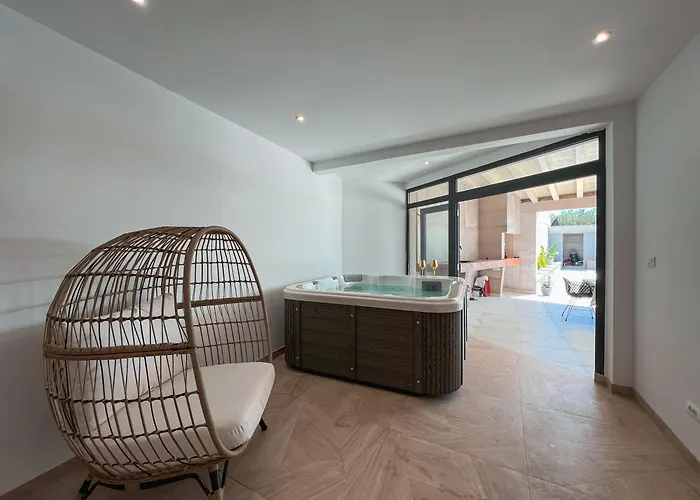 Mediterranean Oasis Seaside With Pool